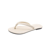 Summer New Large Women's Shoes Casual Water Drill Clip Low Heel Pedal Lightweight Slippers