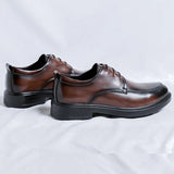 Zingj Shoes Men Business Dress Soft Face Men's Shoes 2023 New Trend Increased British Men's Casual Shoes