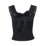 Zingj S Women's Summer 2024 New Sexy Pure Desire Bow Decoration Stylish Short
