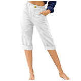 And Linen Fashion Loose High Waist