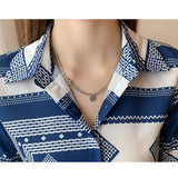 Vintage Print Silk Shirt Women Long Sleeve Blouse 2023Spring Fashion Mulberry Silk Shirts Office Lady New Clothes