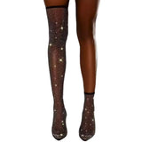 Performance Cool Boots Large Over The Knee Boots Women Summer Full Of Drill Tips High And Long High-Hee Socks