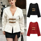 Women's ZA Autumn And Winter New Triptling With Soft