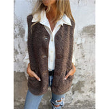 2025 New Shaker Velvet Vest Jacket Loose