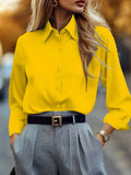 Years Of Shein Leisure Spring And Autumn Long-Sleeved Western Wind Women's Shirt