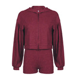 Personality Buckle POLO Collar Loose Lazy Simple Long Sleeves Jump Thin