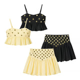 For Women's INS Burst Folded Hem Sling Skirt