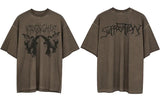 Retro Loose Street Y2k T-shirt-Outfit