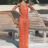 Bikini Sling Hoodie Hollow Sexy Gully Swimsuit Beach Dress