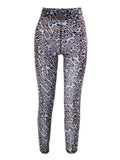 Leopard Print Skinny Y2K Pant Women Sexy Mesh Transparent High Waist Slim Trousers Summer Hipster Bottoms