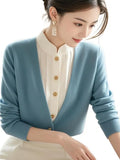 Small Fragrant Wind High-Level Fake Two Sweater Women New Autumn And Winter Unique Super-Looking Temperament Knitting