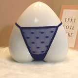 And Korean Transparent Lace Thong Women Feel Scarless Solid Color Dots To See The Hot High-Sladen