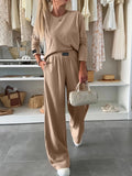 Women's Autumn And Winter Regular Model 2025 New High-Waisted Lady Narrow Version Of Casual Straight Pants