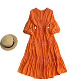 Zingj Dress Autumn 2023 New Show Thin Sunscreen Beach Holiday Dress Desert Dress Super Fairy White