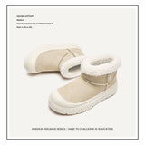 Shoes Ug Meng Big Head Shoes Winter Heighten Thick-Bottomed Boots Snow Boots Men And Women With The Same Warm Cotton