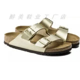 New Summer Leopard Slippers Women Wear Large Flat Bottoms