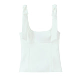 Sling Sling Waistcoat Women Wear Chic Design Elastic Short Inner Sleeveless