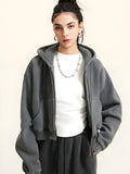 Zip-Up Cropped
