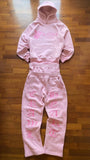 New CRADE Hooded Sportswear Two Pairs Of Pants With Men's And Women Embroidery