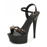 Zingj Button Buckle 13CM15CM Slippers Women's Summer Waterproof Platform Anti-Slip Platform Sexy