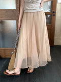 Xixi 2025 Summer New Temperament Apparent Thin High-Rise Half-Dressed Dress Dress