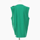 2025 OVERSIDE Personality Irregular Small Vest Coat