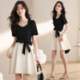Casual Sportswear Suit Women's Summer Dress Small Size Loose Student Gas Shorts