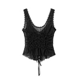 Women's Clothing INS Net Red Pop Sexy Hot Girl Bow Ornament Folding