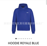 New Zippered Open-Shirt Trousers Simple Letter-Print Hooded Jacket Jacket