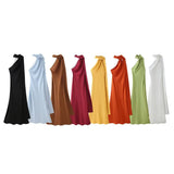 Women's Explosive Silk And Tedish Texture With Hanging Neck