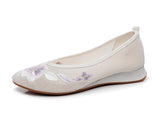 Zingj Heel Embroidered Cloth Shoes Summer Ladies Sandals Ethnic Style Fashion With Hanfu