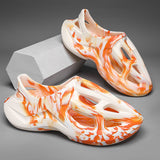 Hole Shoes Men's Summer Breathable Sandals Fashion Slippers Couple Outdoor Casual Beach