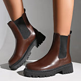 Beige Martin Boots British Wind Thin Black Smoke Cane Boots Summer 2025 Chelsea Short Boots