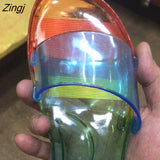 Women 2023 Summer Woman Jelly Shoes Candy colors PVC Flat Sandal Ladies Peep Toe Casual Slides Female Flip Flops