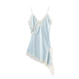 Women's Explosive Fashion Leisure Vacation Lace Asymmetric Sling