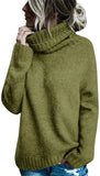 Fashion Turtleneck Long-sleeved Pullover Knitted