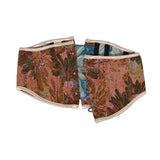 Short 3 Buckle New Oil Painting Monet Garden Belt Short Belt Outside The Fish Bone Support Strap Girded