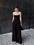 Xixi 2025 Summer Temperament With High-Waisted Linen Leisure Broad Legs Casual Pants Women