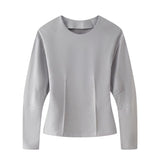 2025 Women's New Fashion Casual Suit Long Sleeve Top Casual Trousers Two