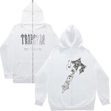 Plus Velvet Men's And Women's High Street Hoodie Trapstar Zippered Open Shirt Jacket Autumn And