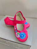 Zingj Shoe Box Girls Embroidered Cloth Shoes, Flat Single Shoes, Children's
