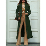 Autumn And Winter Thick Women's Coat Wish Lengths Warm Coat Large Anti-Freeze Cotton