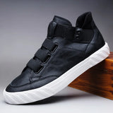 9857 Spring And Autumn Men's High Gang Casual Board Shoes Thick-Soled Men's Single