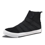 Men's Shoes 15A01 New Men's Shoes Korean Version Of High-Top Shoes One-Legged Canvas Shoes Men's Casual Shoes