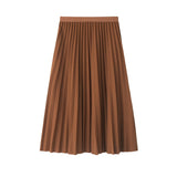 And Winter New Women Korean Version Of The Long-Term Retro Fashion Half-Dressed Skirt