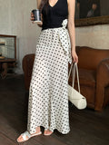 Xixi 2025 Spring New Temperament Commuting Solid Color Slim Waist Half-Body Skirt With Crooked Pencil Skirt