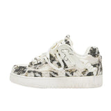 Shoes Destroy The Aesthetic Series Of National Tide Small Fragrant Bread Shoes Casual Women's Shoes Men's And Women's