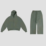 Simple Couple Fashion Hoodie Sweatshirt Solid Color 2207 Coat 2207-1