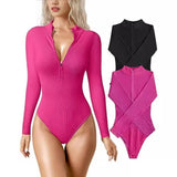 Long-Sleeved Joint Sexy Rib-Link Long-Sleeved
