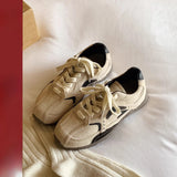 De-Sraining Shoes Flat-Soled Casual Shoes Children 2025 Autumn And Winter New Explosion Fashion Sports Aggan